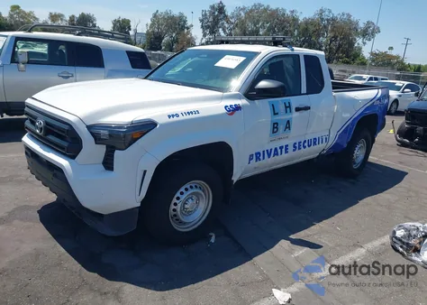 2024 Toyota Tacoma Sr 2Wd z USA, uszkodzony, nr VIN 3TYJDAHN5RT012562